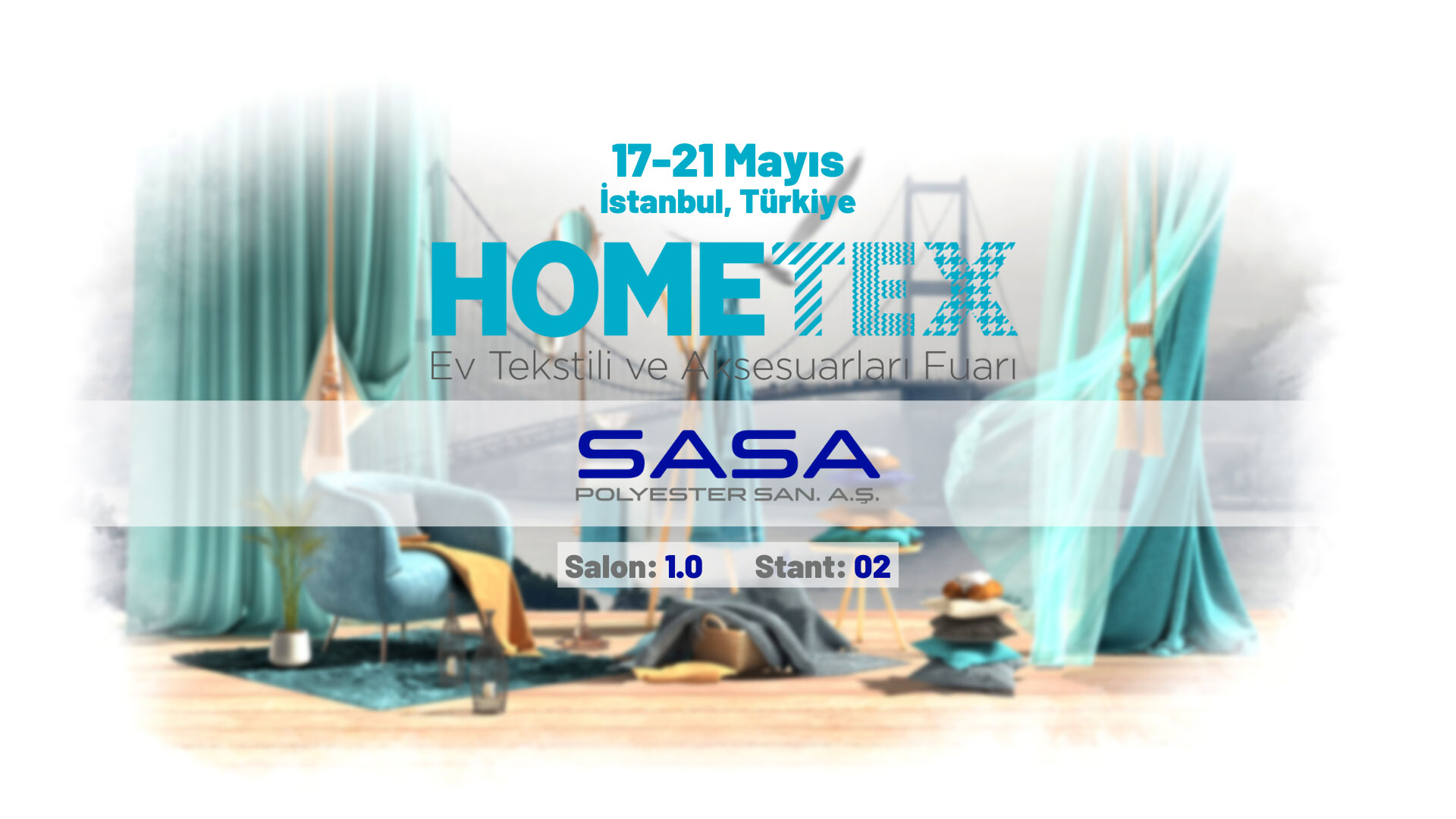 Blog yazısı 17-21 Mayıs 2022 HomeTex Fuar Katılımıiçin resim
