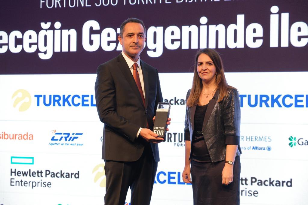 Blog yazısı İş Dünyası "Fortune 500 Türkiye Dijital Zirvesi ve Ödül Töreni"nde Buluştuiçin resim